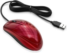Resim Microcase 1600 DPI USB Kablolu Optik Mouse-AL4623 YK4520 (Kırmızı) 
