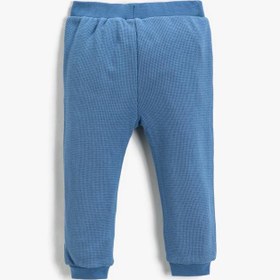 Resim Erkek Bebek Basic Eşofman Altı Beli Bağlamalı Pamuklu 