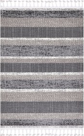 Resim Dekhera Refleks İskandinav Kalın Halı 3517 Gri Vizon - 80X300 