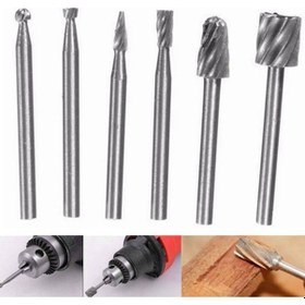 Resim 6 Parça Ahşap Tahta Oyma Delik Açma Şekillendirici Hobi Seti Drem 