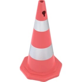 Resim Zeplin Zeplin-Trafik Konisi Trafik Dubası Park Duba 730MM Çift Reflektif 