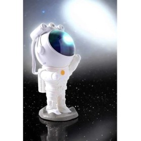 Resim Astronot Bluetooth Hoparlör Gökyüzü Projektör Gece Lambası 