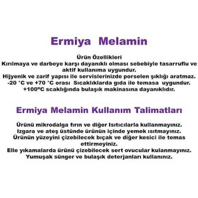 Resim 12 Ad Melamin Çorba Kasesi 12X5Cm Derin Tas Hesaplı Yoğurt Hoşaf 