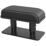 Resim Tenfowee Evrensel Araç Kolçak Yastığı - 3 Seviye Ayarlı, Yorgunluğu Azaltan Pu Deri Kol Desteği 