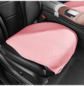 Resim Flip-fur Araba Minderi Dört Mevsim İçin Nefes Alabilir Havalandırma Yastığı, Stil: Ön Yastık Pembe 