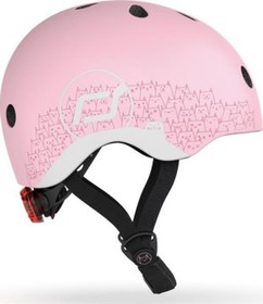 Resim Scoot and Ride Helmet Reflective Bebek Kaskı XXS-S Pembe 181206-96496 