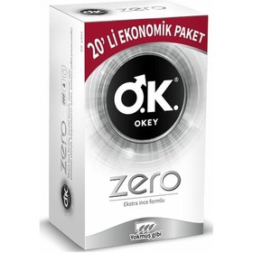 Resim Okey Zero Prezervatif 20'li 
