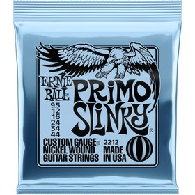 Resim Ernie Ball 2212 Primo Slinky Nickel Elektro Gitar Teli (9.5-44) 