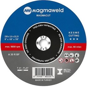 Resim Magmaweld 230 x 3 Kesme Taşı Magmacut 25 Adet 