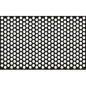 Resim Geeroyoo Hollow Honeycomb Araba Arka Stop Lambası Sticker Yapıştırıcısı Evrensel Stop Lambası Kapağı Siyah Çıkartma 