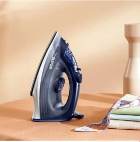 Resim 1800 W Yüksek Güç Ev Küçük El Buharlı Ütü 220 Ml Su Tankı Anti Damla Tasarım Blue 