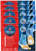 Resim THE HEAT COMPANY 10 Lu (5 ÇİFT) Paket 8 Saat Yapışkanlı Bireysel Ayak Isıtıcı Theheatcompany Toewarmers, Fusswarmers 