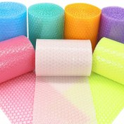 Resim 1-Paket Kalp Şeklinde Plastik Koruyucu Ambalaj Rulosu - Güvenli Postalama için Gelişmiş Yastık Köpük, 500cm/196.85in 