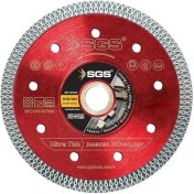 Resim Sgs 2264 Turbo Elmas Testere Fayans Seramik 125 mm 