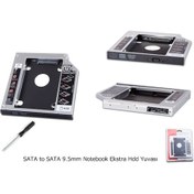 Resim Sata To Sata 9.5 Mm Notebook Ekstra Hdd Yuvası 