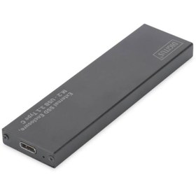 Resim External Ssd Enclosure, M.2 (NGFF) - Usb 3.1 C, Aluminum Housing, Black, Chipset: Ep9461e 