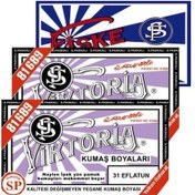 Resim Viktoria Eflatun 2pk Fiske Sabitleme 1pk Kumaş Boyası 