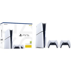 Resim Sony Playstation 5 Slim Digital 1 TB Bilkom Garanti + 2 Kol 