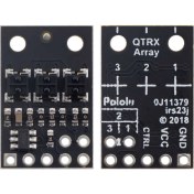 Resim Pololu QTRX-HD-03A 3'lü Çizgi Algılama Sensörü (Sık Sensör Dizilimli) 