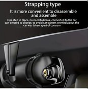 Resim Gaojunshop01 Siyah Evrensel 1080p Ön 720p Arka Kameralı 24 Saat Park Kayıtlı Ayna Dvr 