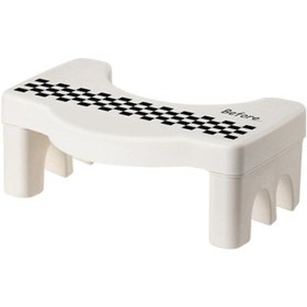 Resim Suntek Çömelme Tuvalet Taburesi Taşınabilir Rahat Siyah-beyaz Siyah Beyaz 