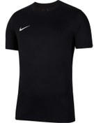 Resim Nike BV6708-103 Dri-Fit Park VII Jsy Ss Tişört Erkek Futbol Forması SİYAH 