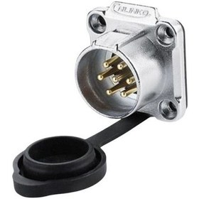 Resim Lp-20-c07sx-03-401 7-pin Su Geçirmez Konnektör - Erkek 