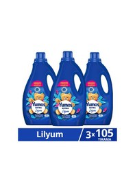 Resim Extra Konsantre Çamaşır Yumuşatıcısı Lilyum 105 Yıkama 2520ml X3 Diğer 