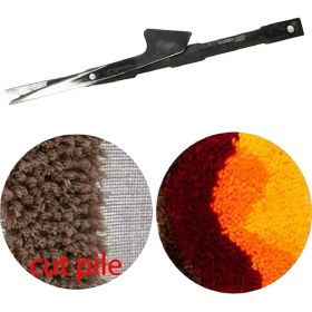 Resim Tufting Cut Pile Tufting Makinesi Yedek Makası 