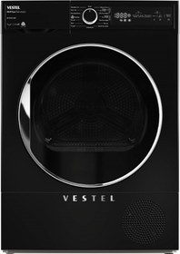 Resim Vestel KM 97202 S WIFI 9 KG Isı Pompalı Çamaşır Kurutma Makinesi (Distribütör Garantili) 