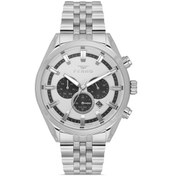 Resim Ferro Fm11507a-a Quartz Çelik Gri 41 Mm Erkek Kol Saati Gri 