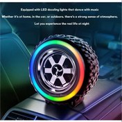 Resim Platoon PL-4598 Bt+Tf+Fm+Tws+Usb Type-C Girişli Işıklı Lastik Speaker (G2389) 