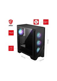 Resim MSI DFS Gaming Lancelot R7-9700X 32 GB 1 TB M.2 SSD 8 GB RTX5060TI Dos Masaüstü Oyuncu Bilgisayarı 