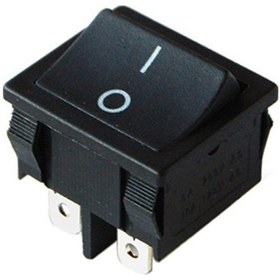 Resim Ayt Ic-128 Orta Boy Işıksız On Off 4 Pin Anahtar Aç Kapa Buton Düğme 25.0x22.7 Mm 