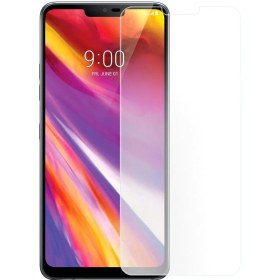 Resim LG G8 ThinQ Sadece Ön Kılıflı Kesim Ekran Koruyucu Kaplama 
