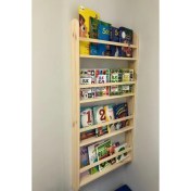 Resim Emta 4 Katlı Ahşap Raf Montessori 120*60*9 cm 