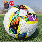 Resim Xuweiwei Beyaz Boyut5 Yuksek Dayaniklik No 5 Futbol Topu Dikissiz Suni Deri Patlamaya Karsi Dayanikli Asinmaya Direncli Yetiskin Antrenmani Ve Yarislari Icin Beyaz 