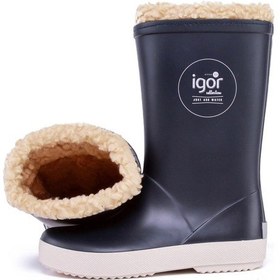 Resim İgor Splash Nautico Çocuk Kürklü Yağmur Çizmesi 001 