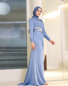 Resim Soraya Tesettür Abiye - Mint / 36 