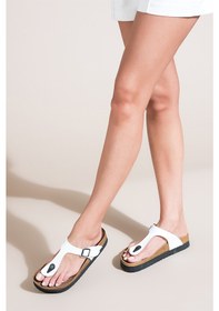 Resim Fox Shoes Beyaz Kadın Terlik B777731009 