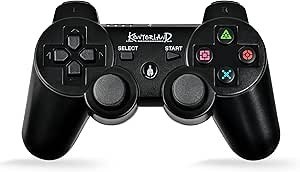 Resim Kontorland P3G - PS3/PC Uyumlu Titreşimli Kablosuz Oyun Kolu GamePad 