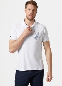 Resim Helly Hansen Hp Race Erkek Polo Tişört Hha.34416.001 Beyaz 