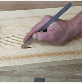 Resim Narex 877000 Çok Amaçlı Dar Ahşap Kazıyıcı Sistre 200x14mm 