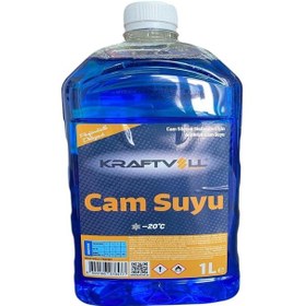 Resim Kraftvoll Cam Suyu Mavi Antifrizli -20 Derece 1lt 