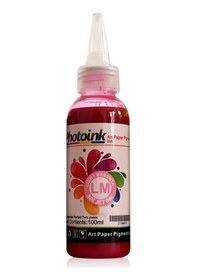 Resim 100 ML Light Kırmızı Kuşe Matbaa Mürekkebi (6 Renkli Yazıcılar I 