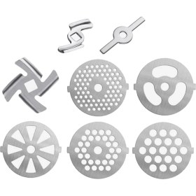 Resim Dolity Paslanmaz Çelik Kıyma Plakaları Diskler ve Bıçak Için Gıda Kıyıcı 8 Adet (Yurt Dışından) 