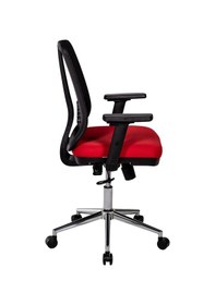 Resim Ofisbazaar Up Fileli Çalışma Koltuğu Ergonomik Şef Ve Toplantı Koltuğu Siyah Fileli / Kırmızı Kırmızı 