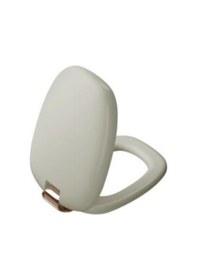 Resim VitrA Plural Klozet Kapağı 126-020-029 Duroplast - Üstten Sıkmalı - Yavaş Kapanır - Kolay Sök-tak - Bakır - Metal Menteşeli - Mat Bej Diğer 