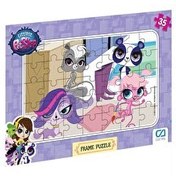 Resim Littlest Pet Shop Frame Puzzle 35 Parça 