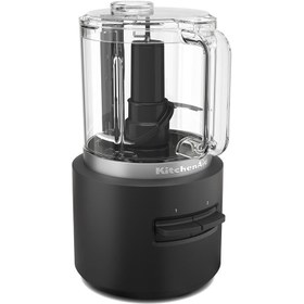 Resim KitchenAid Go 5KFCR500BM Kablosuz Mutfak Robotu Bataryasız Siyah 